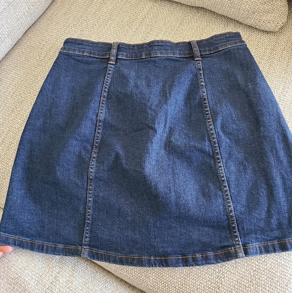 Mango Denim Mini Skirt - Picture 4 of 4